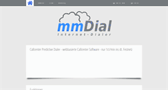 Desktop Screenshot of mmdial.de